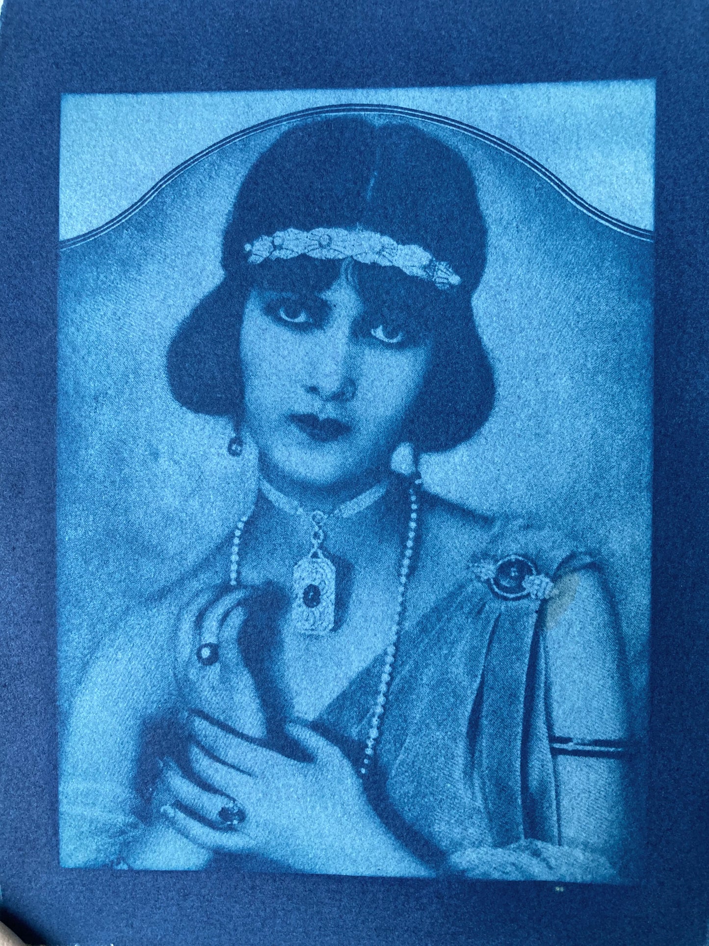 Cyanotype "Jewel" version 1