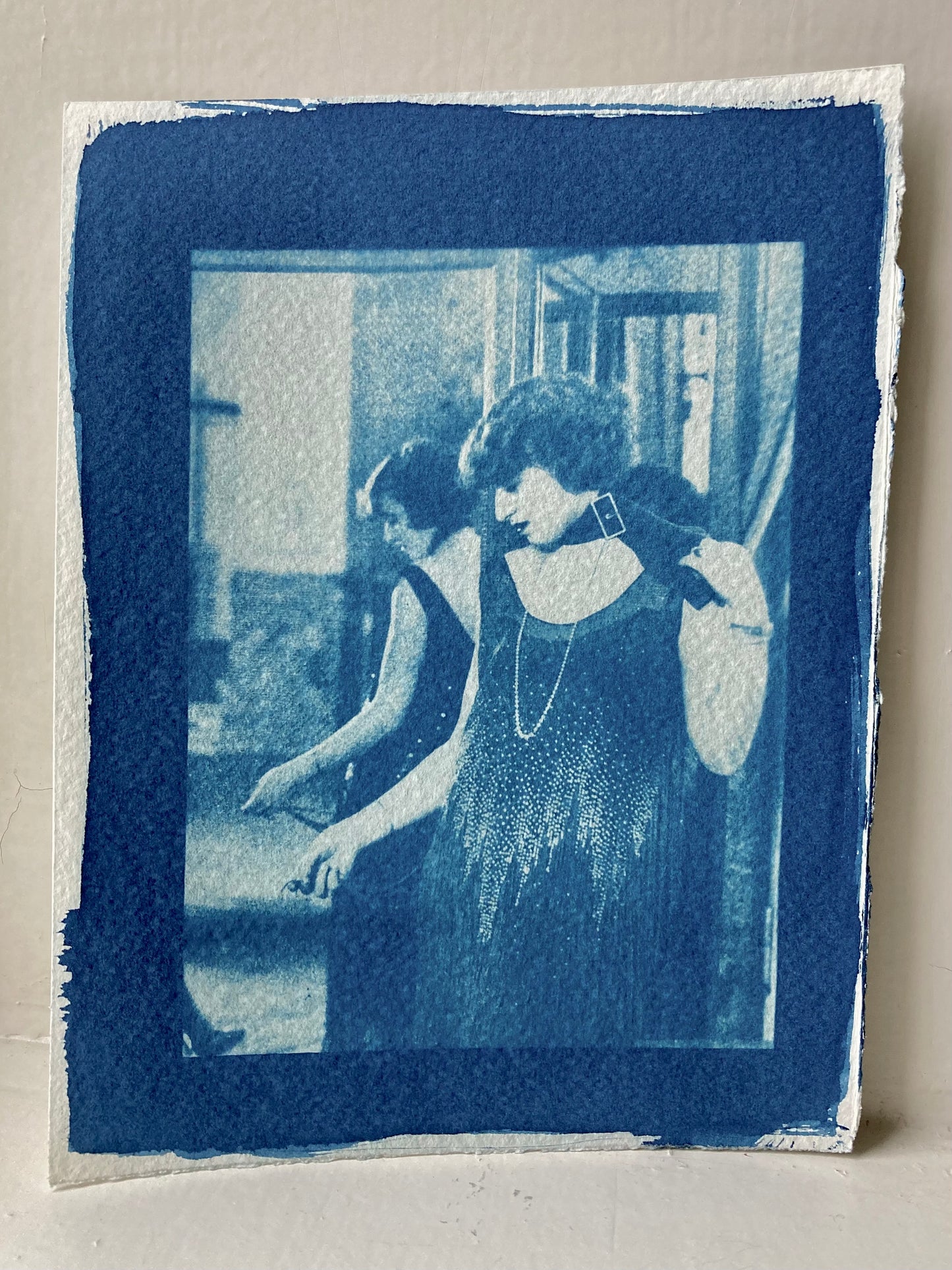 Cyanotype "Mirror" version 1