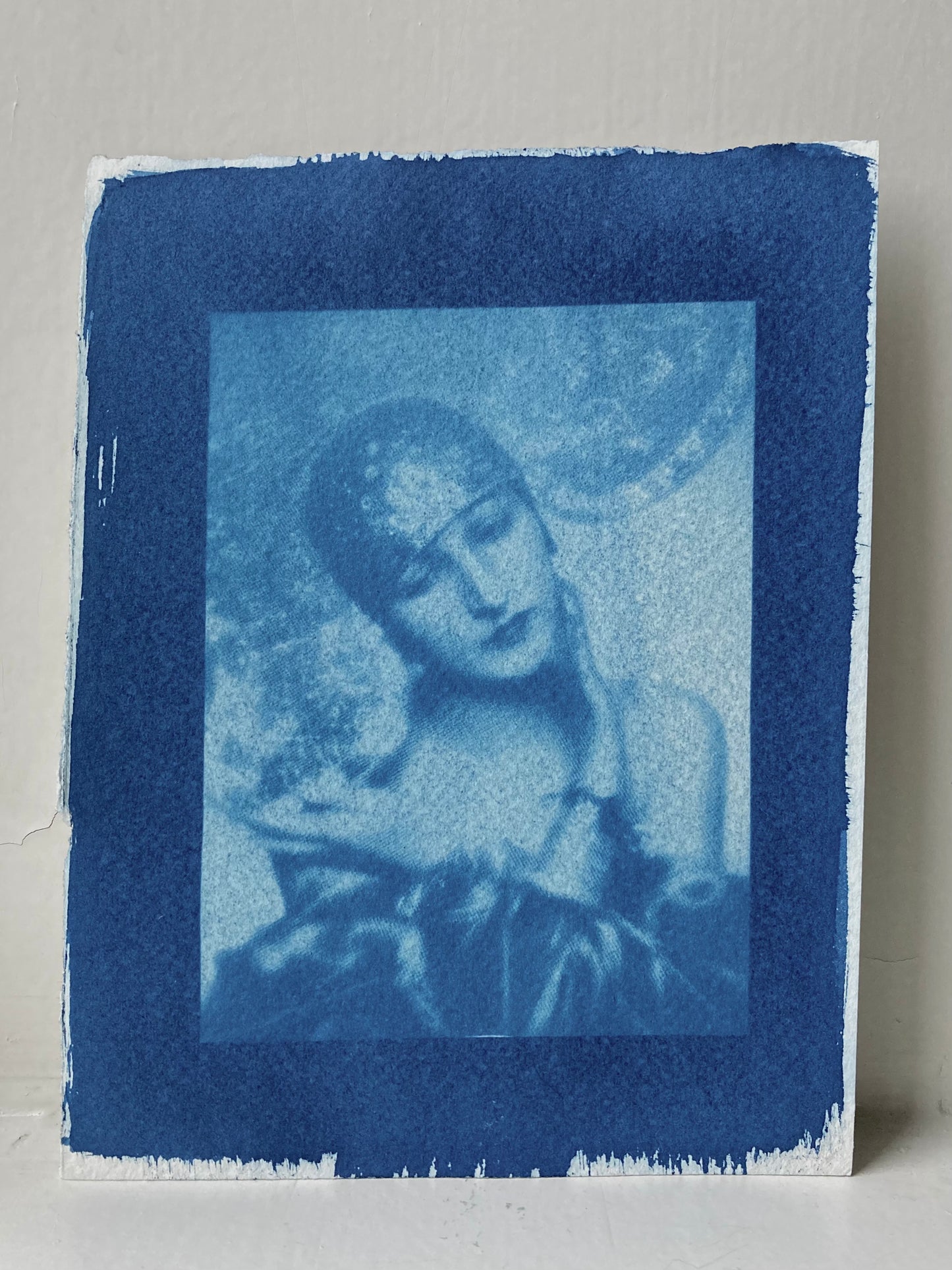 Cyanotype "Leila" version 1