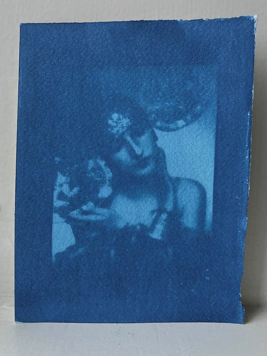 Cyanotype "Leila" version 3