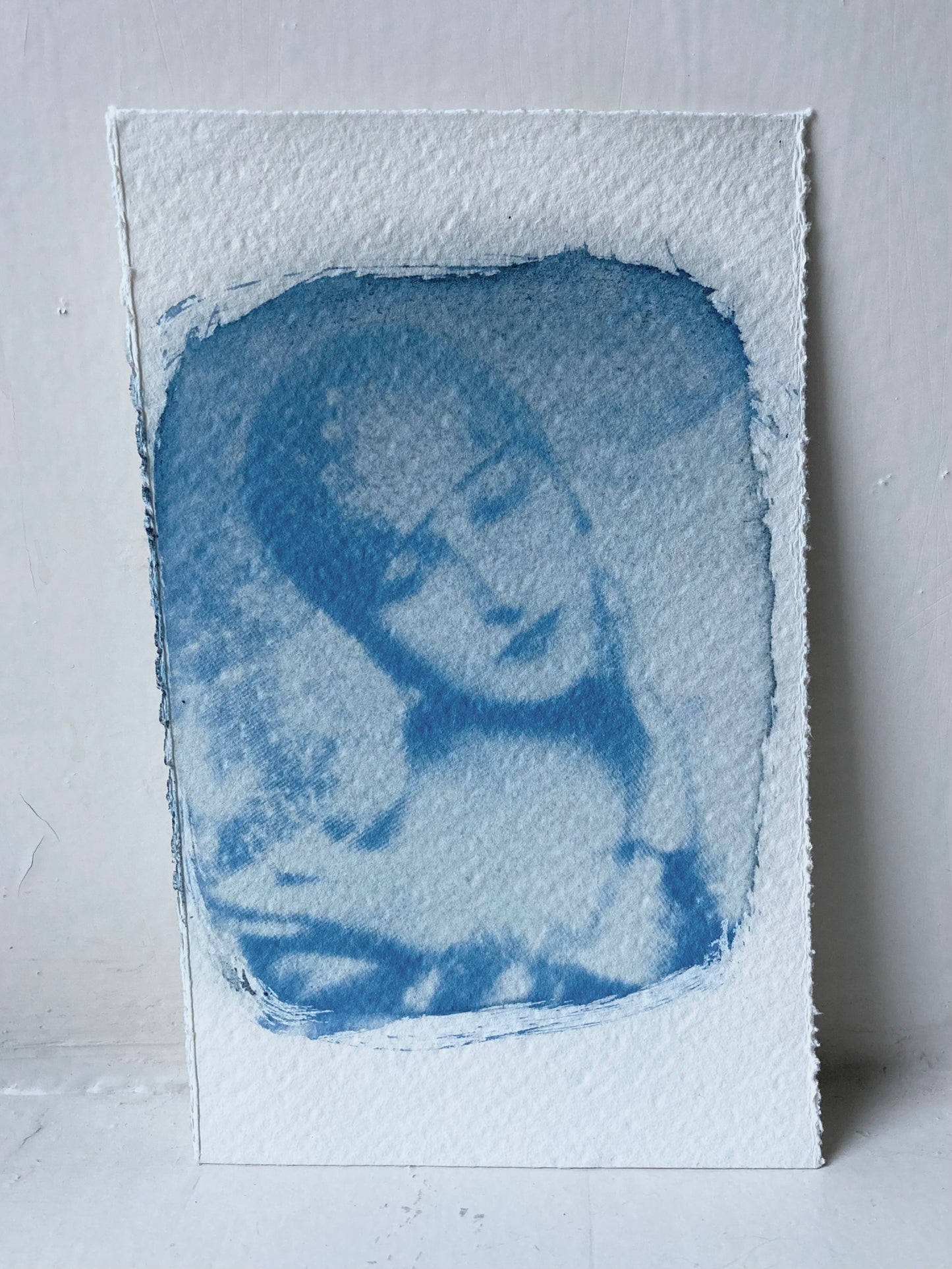 Cyanotype "Leila" version 4