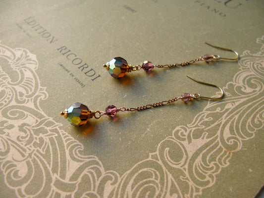 Old Hollywood Shimmy earrings