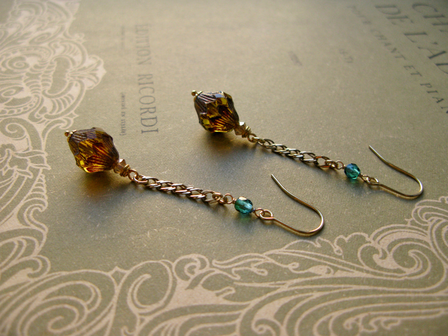 Emilie's Garden earrings