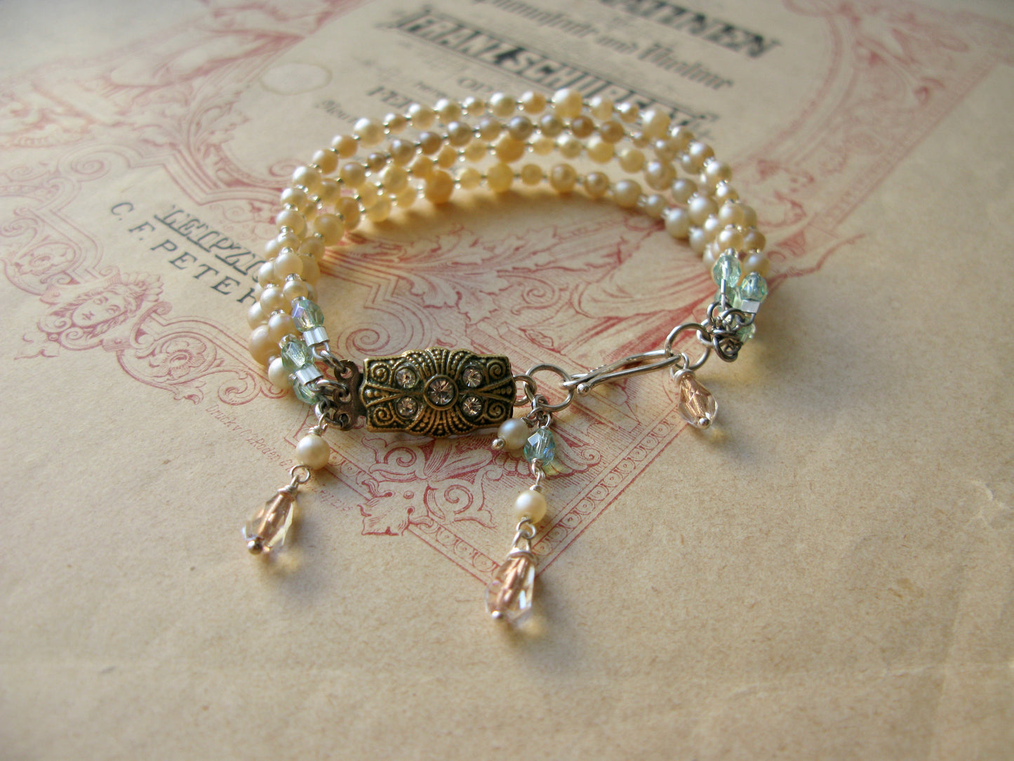 Poudre 4-string bracelet