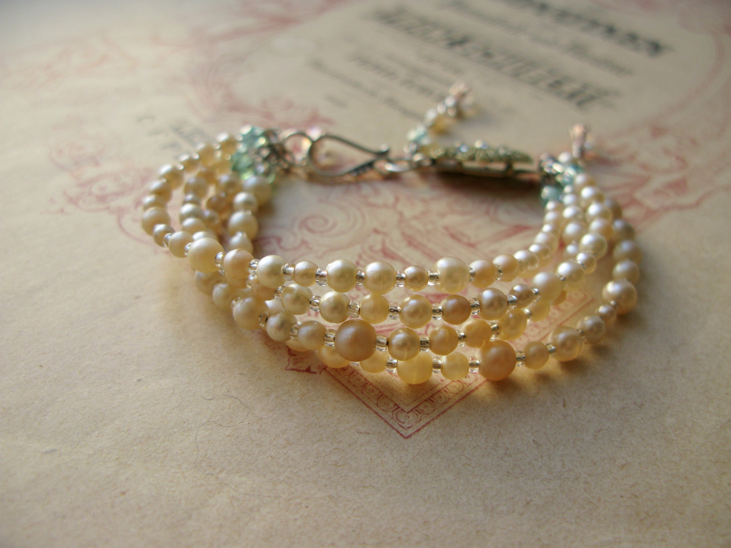 Poudre 4-string bracelet