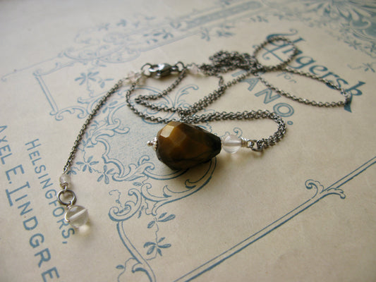Tiger Rose necklace