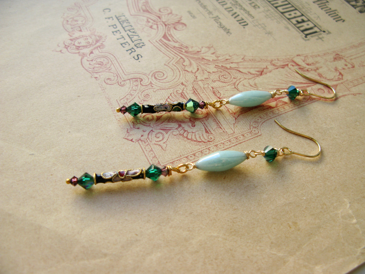 Queen's Garden earrings