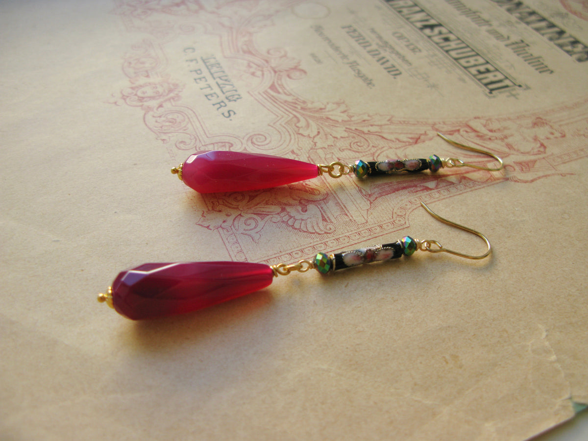 Matters of the Heart long earrings
