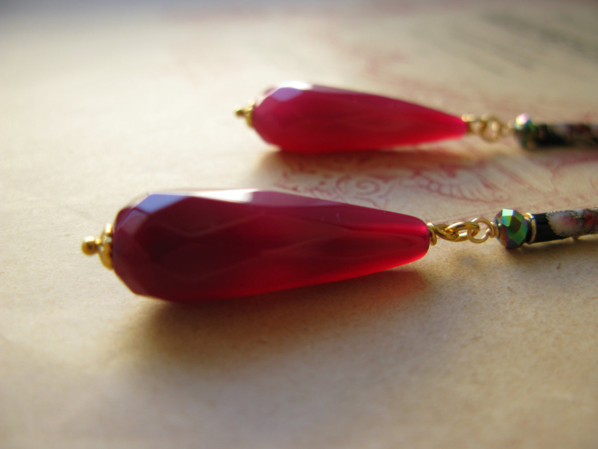 Matters of the Heart long earrings