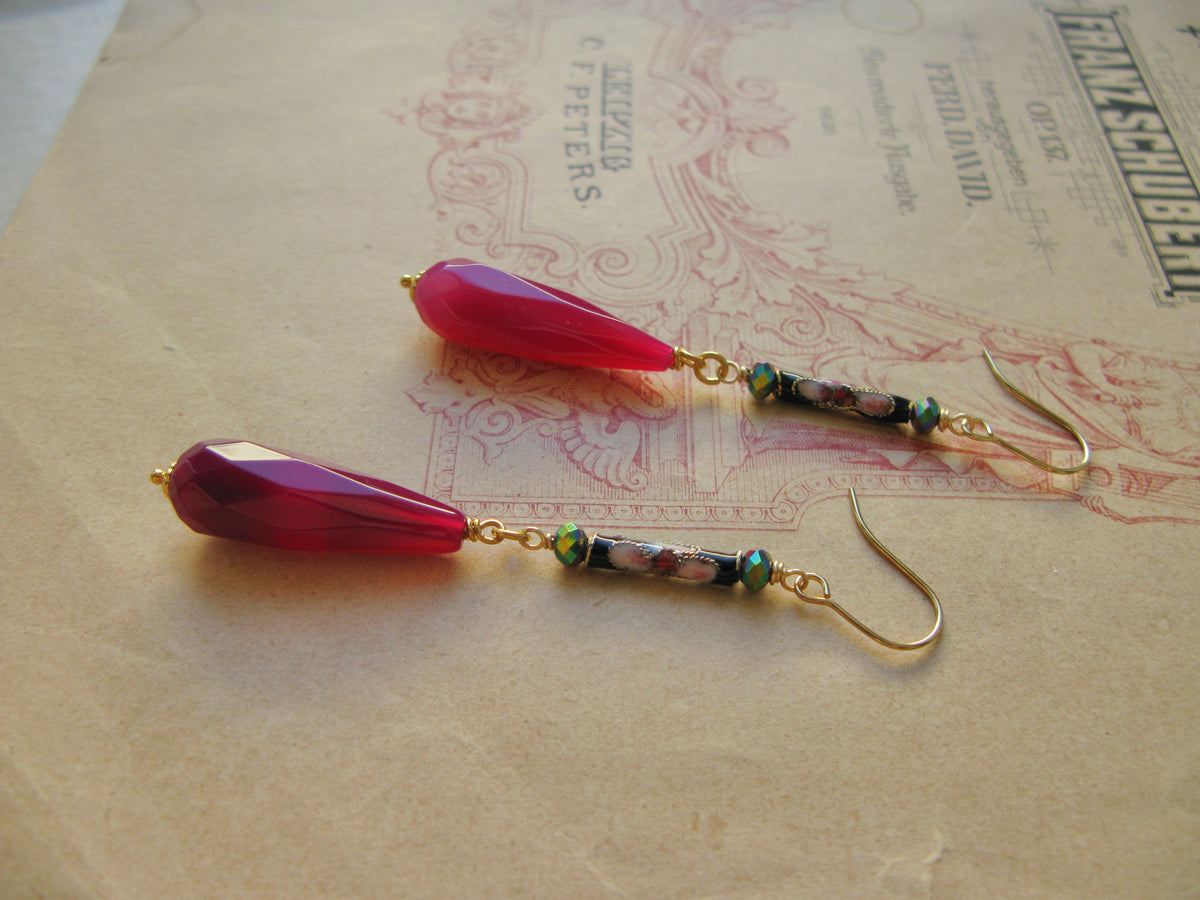 Matters of the Heart long earrings