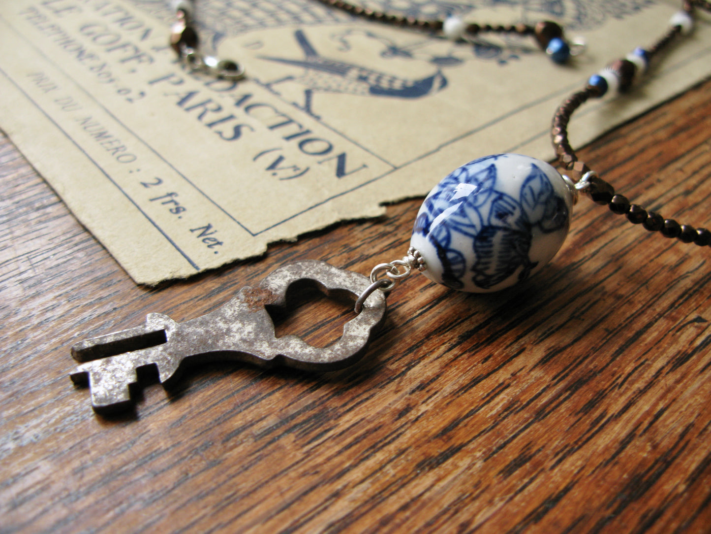 Ode to the Lost Key necklace