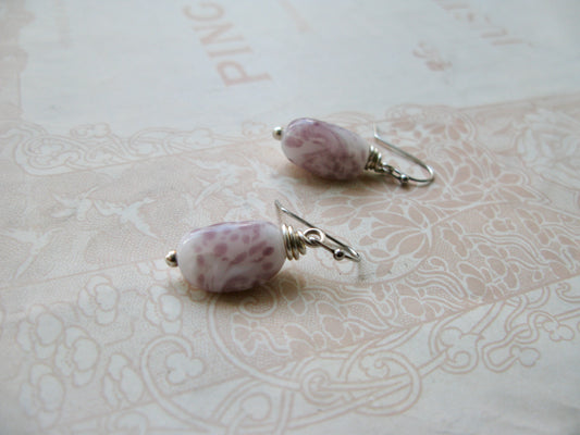 Waterlily earrings